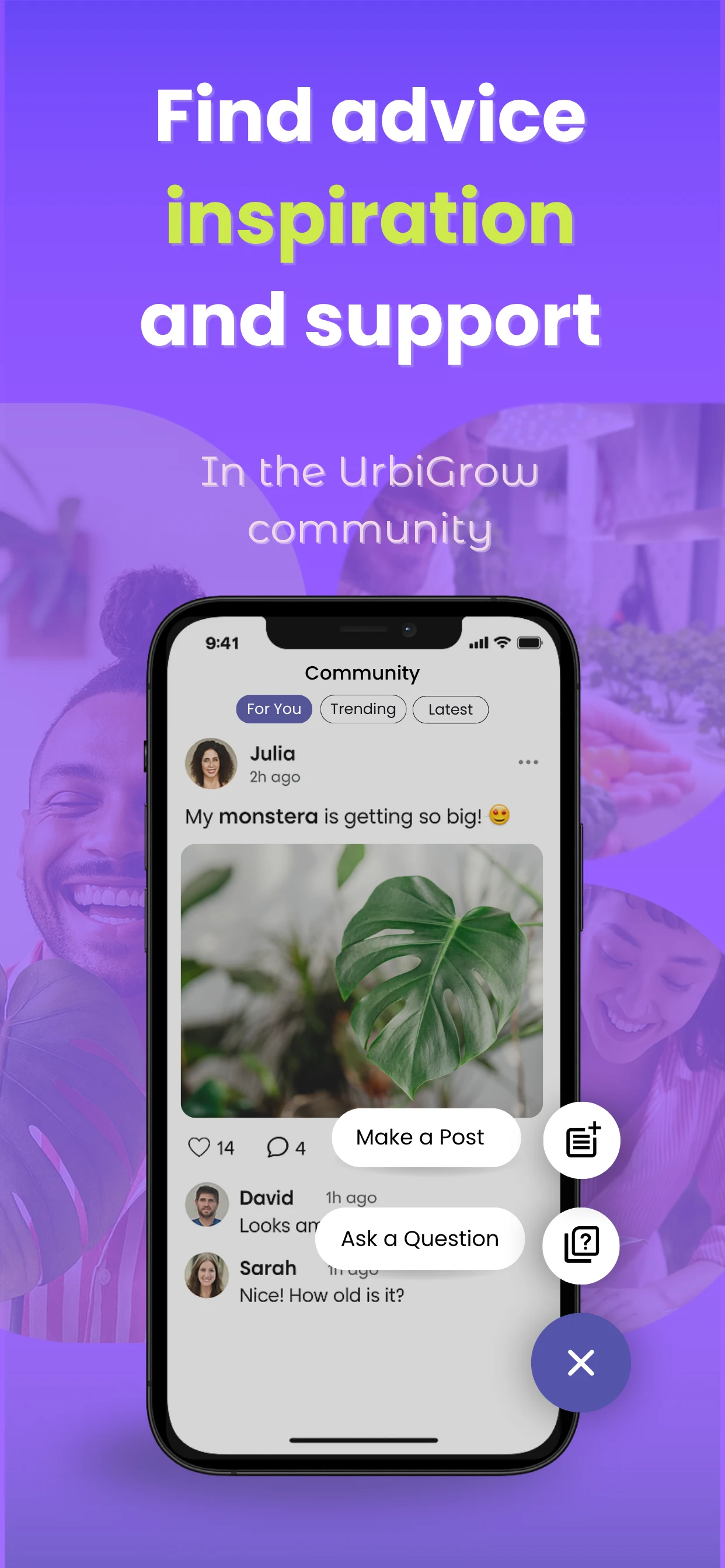 UrbiGrow: Smart Plant Care screenshot